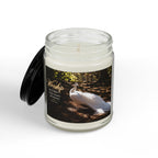 The Beauty of Holiness White Peacock - Candle