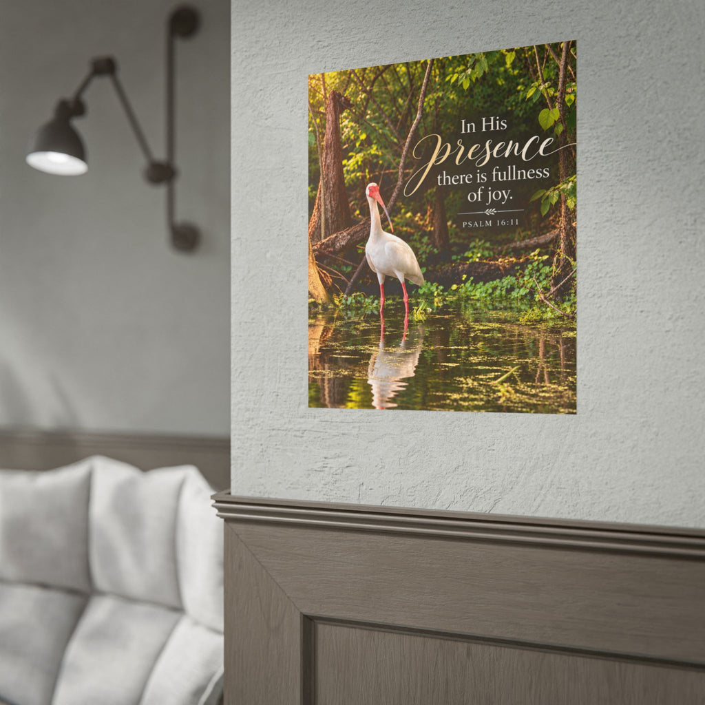 In His Presence Ibis - Poster