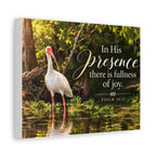 In His Presence Ibis - Canvas
