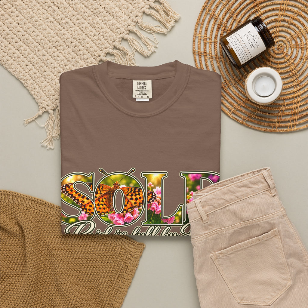 SOLD Consider the Flowers - Shirt