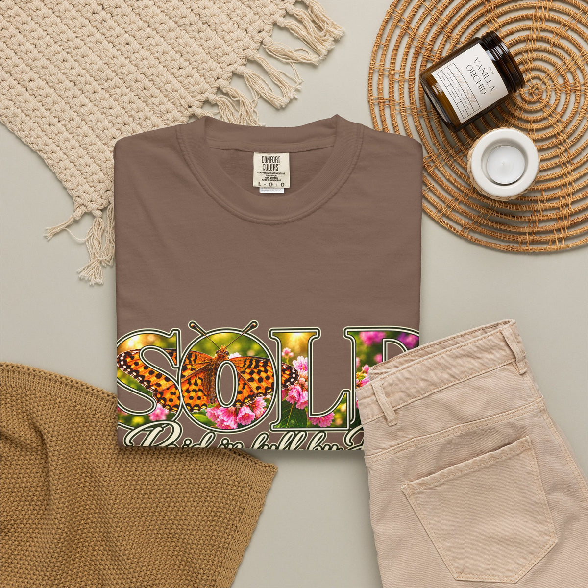 SOLD Consider the Flowers - Shirt