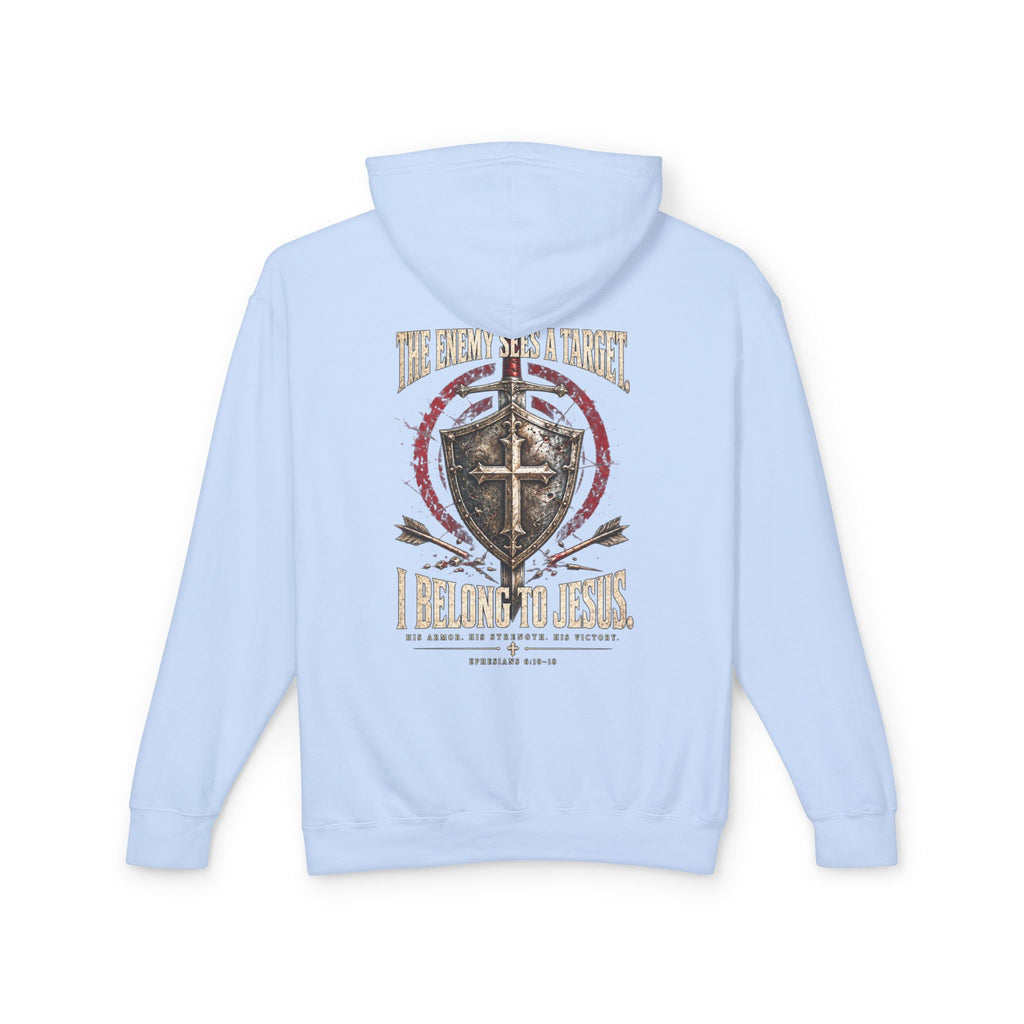 I Bear His Name - Men's Lightweight Hooded Sweatshirt
