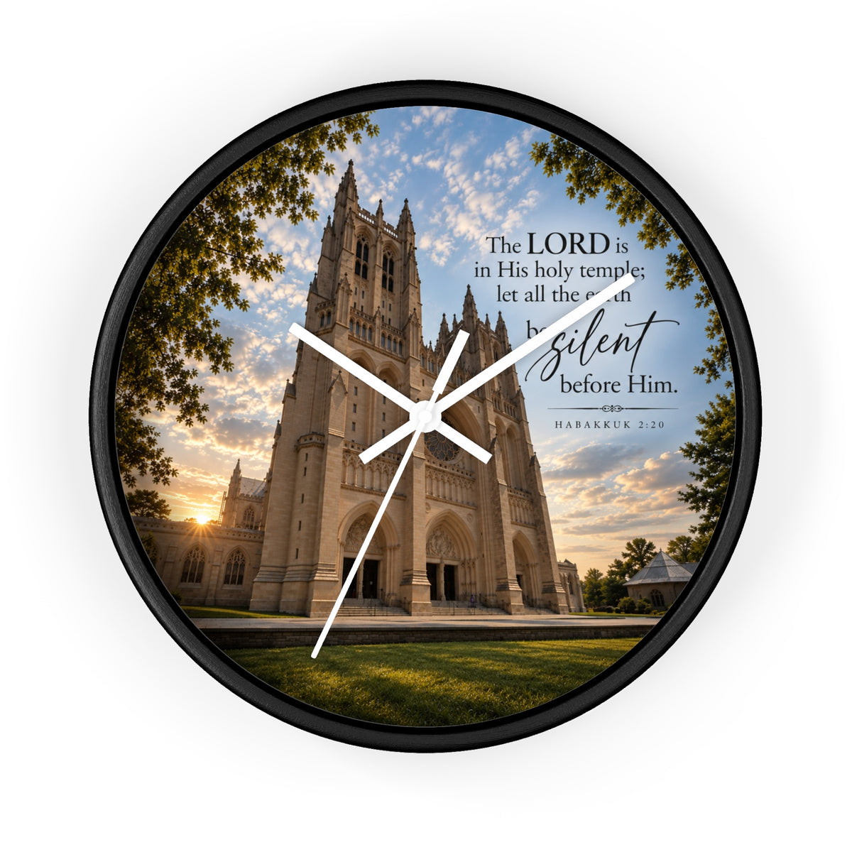 Be Still Before Him Cathedral - Clock