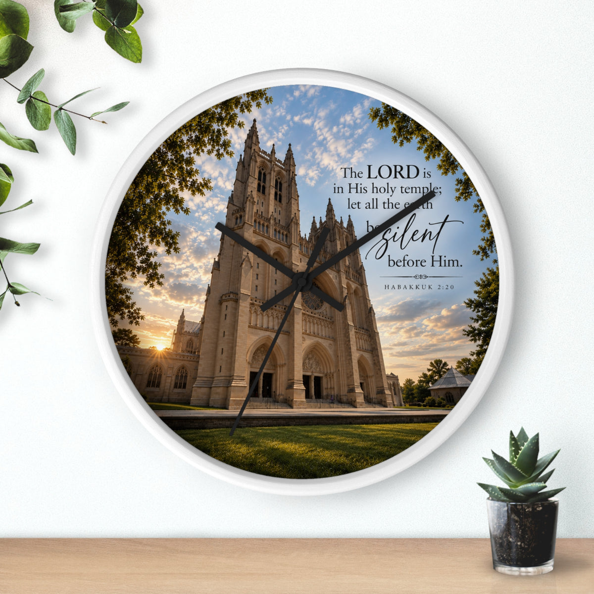 Be Still Before Him Cathedral - Clock