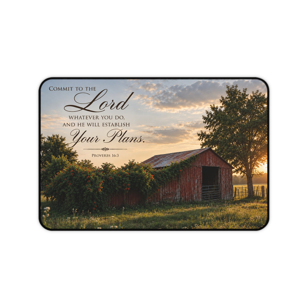 Established by Him - Desk Pad