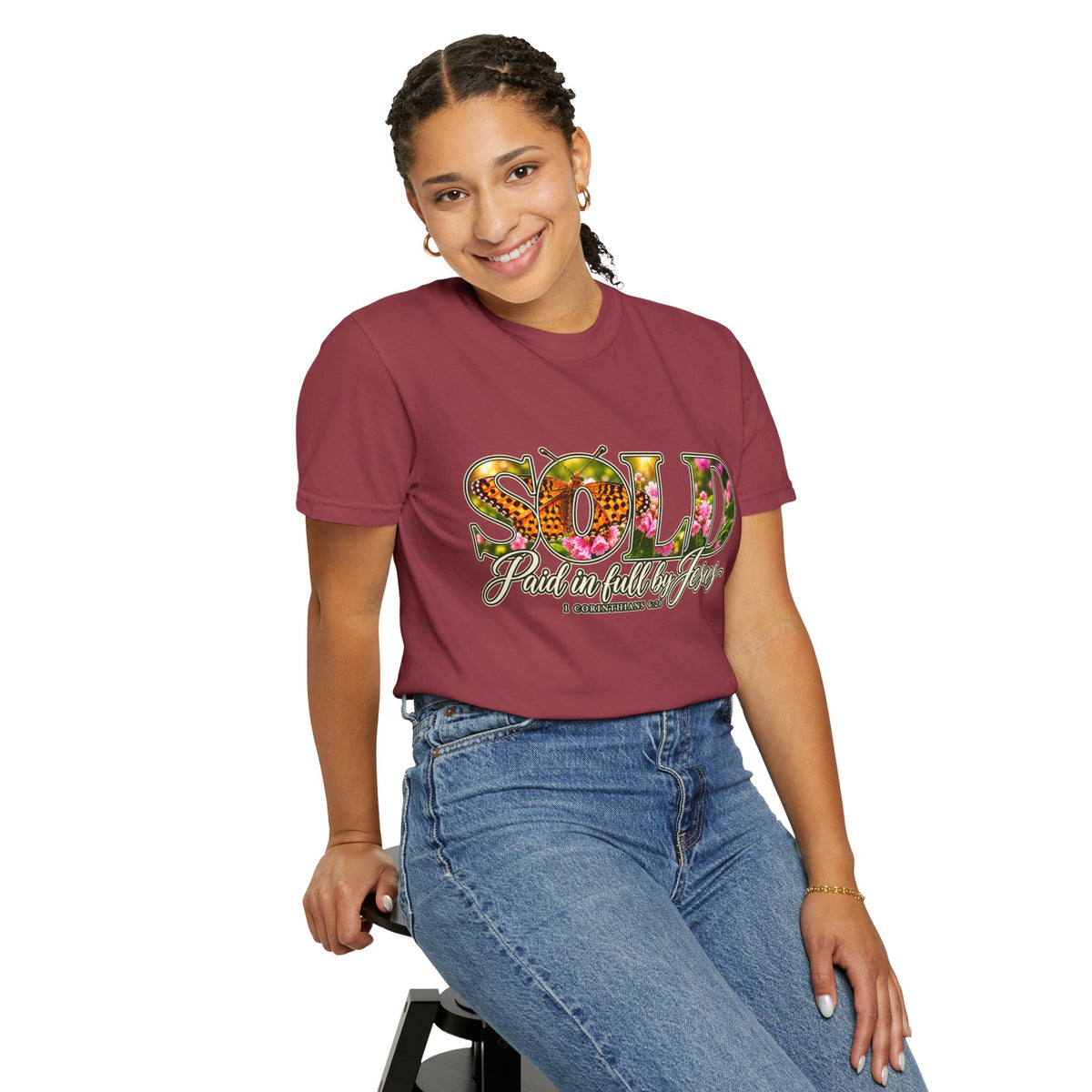 SOLD Consider the Flowers - Shirt