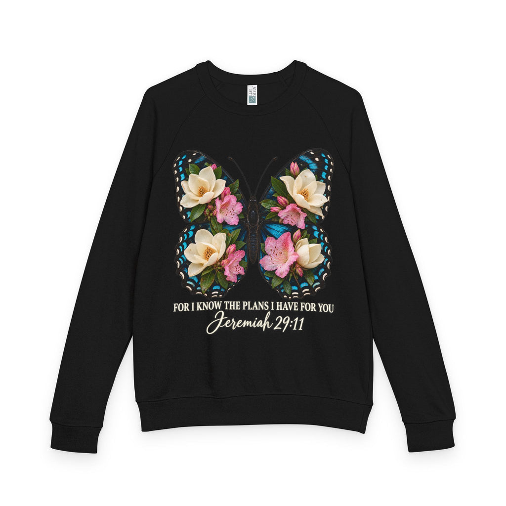 Unisex French Terry Raglan Crewneck
