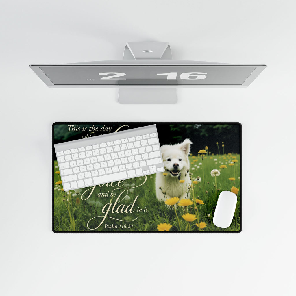 Rejoice Puppy - Desk Pad