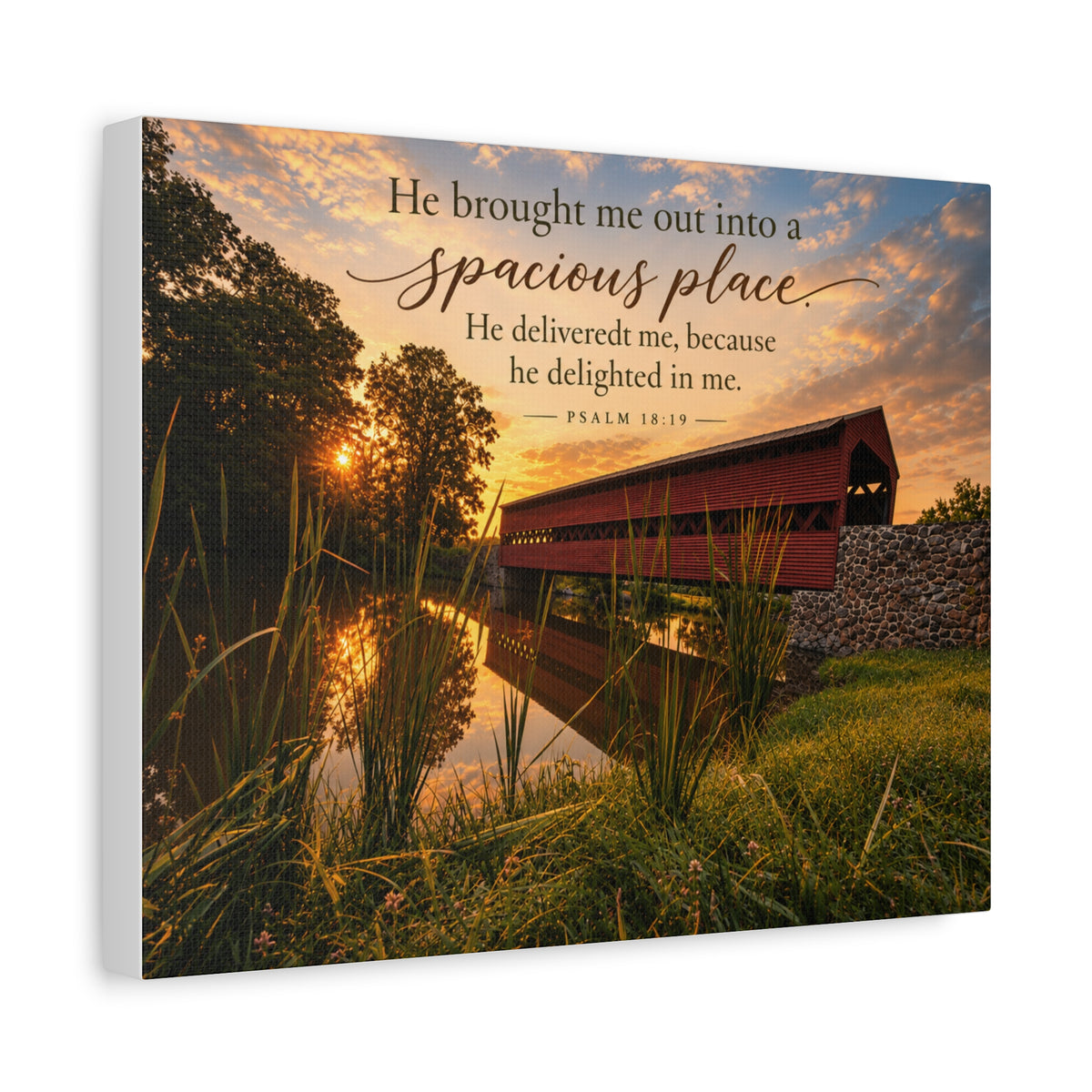 Into a Spacious Place - Canvas
