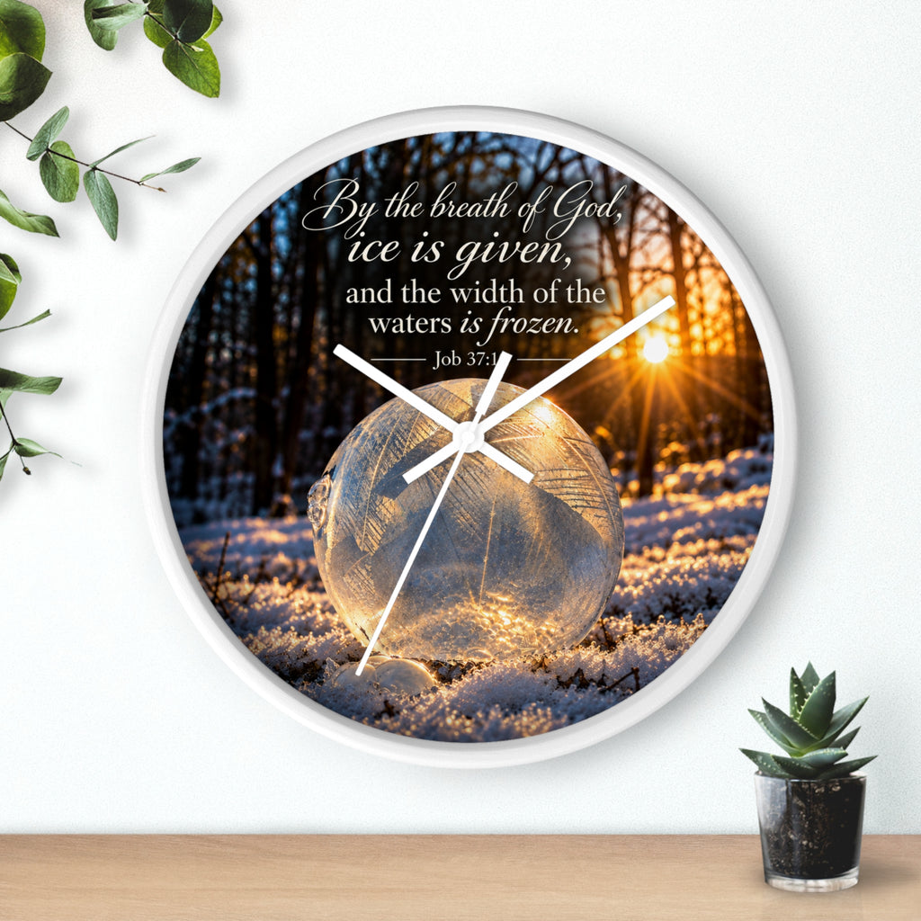 By His Breath - Clock
