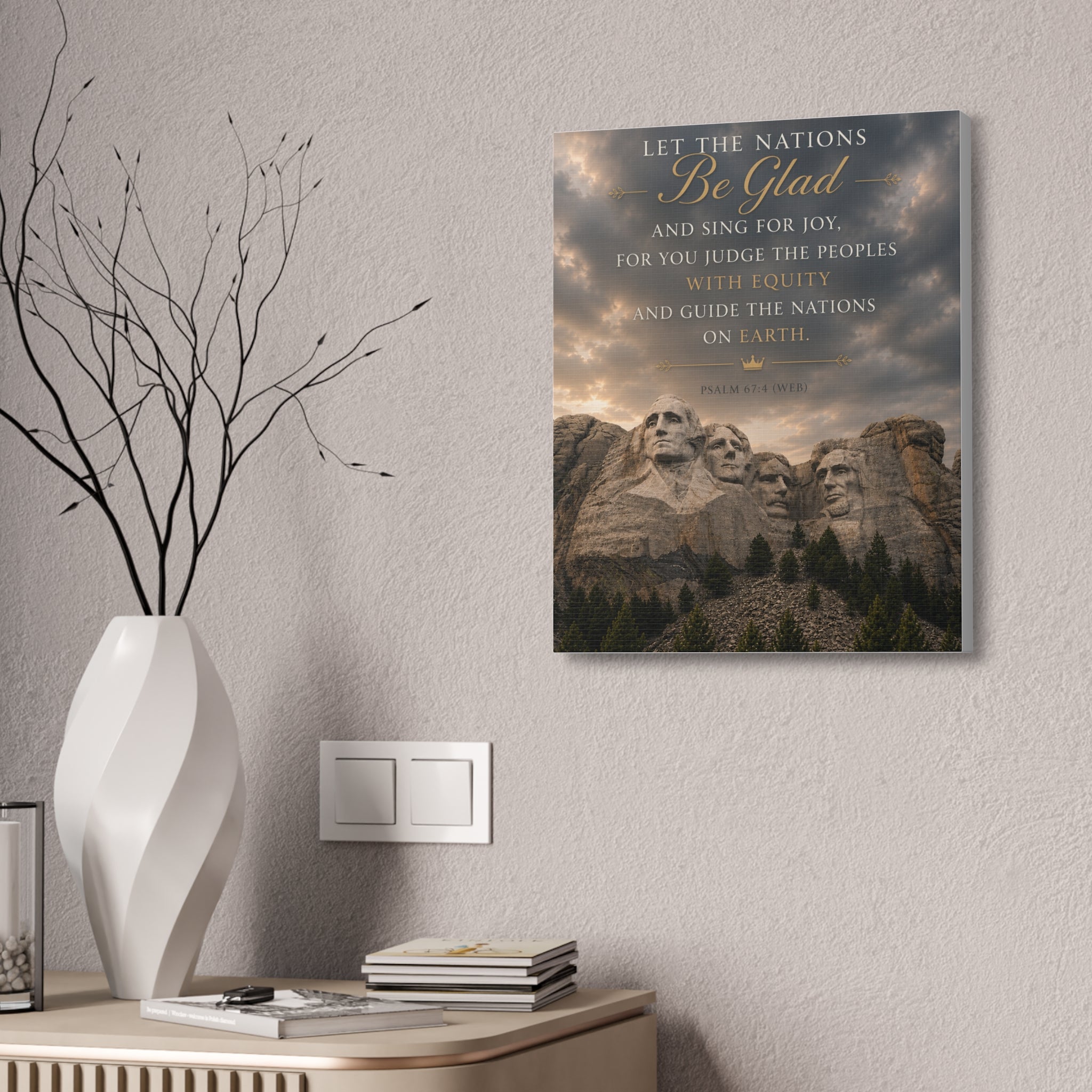 Let the Nations Be Glad | Canvas