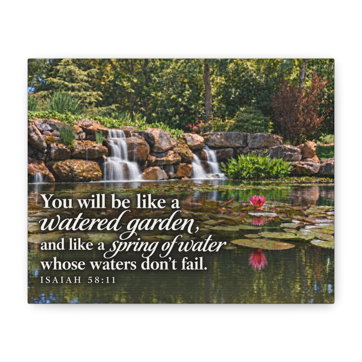 Watered Garden - Canvas