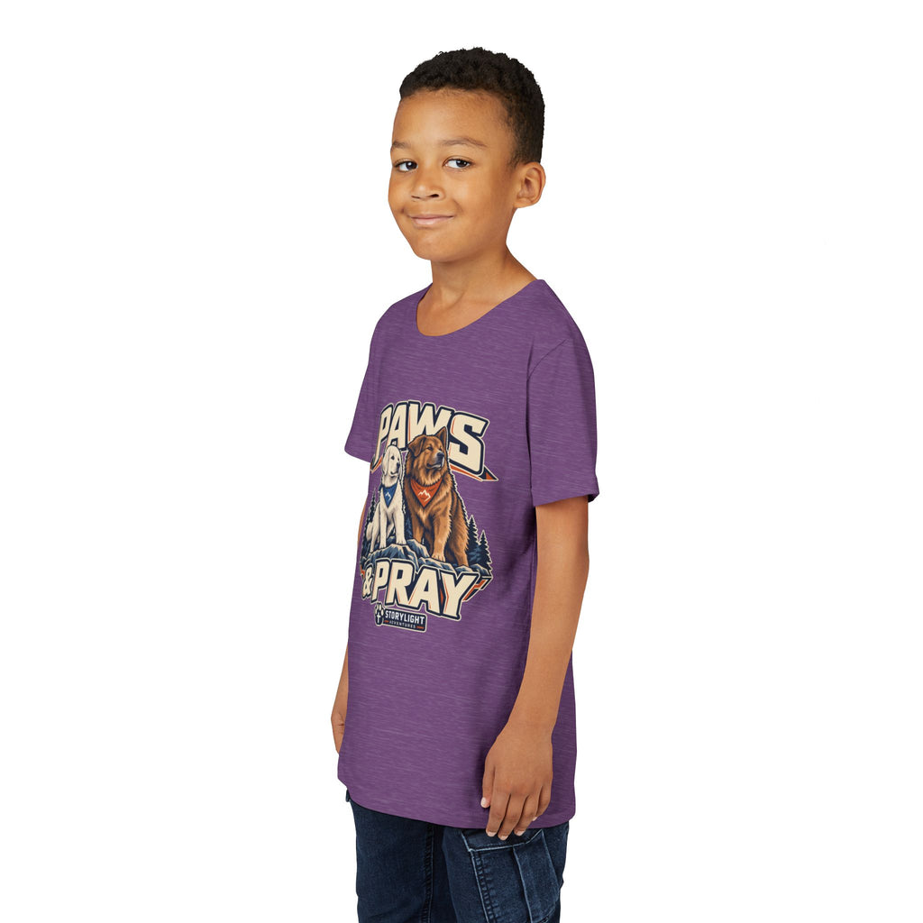 Paws & Pray 2 - Youth T‑Shirt