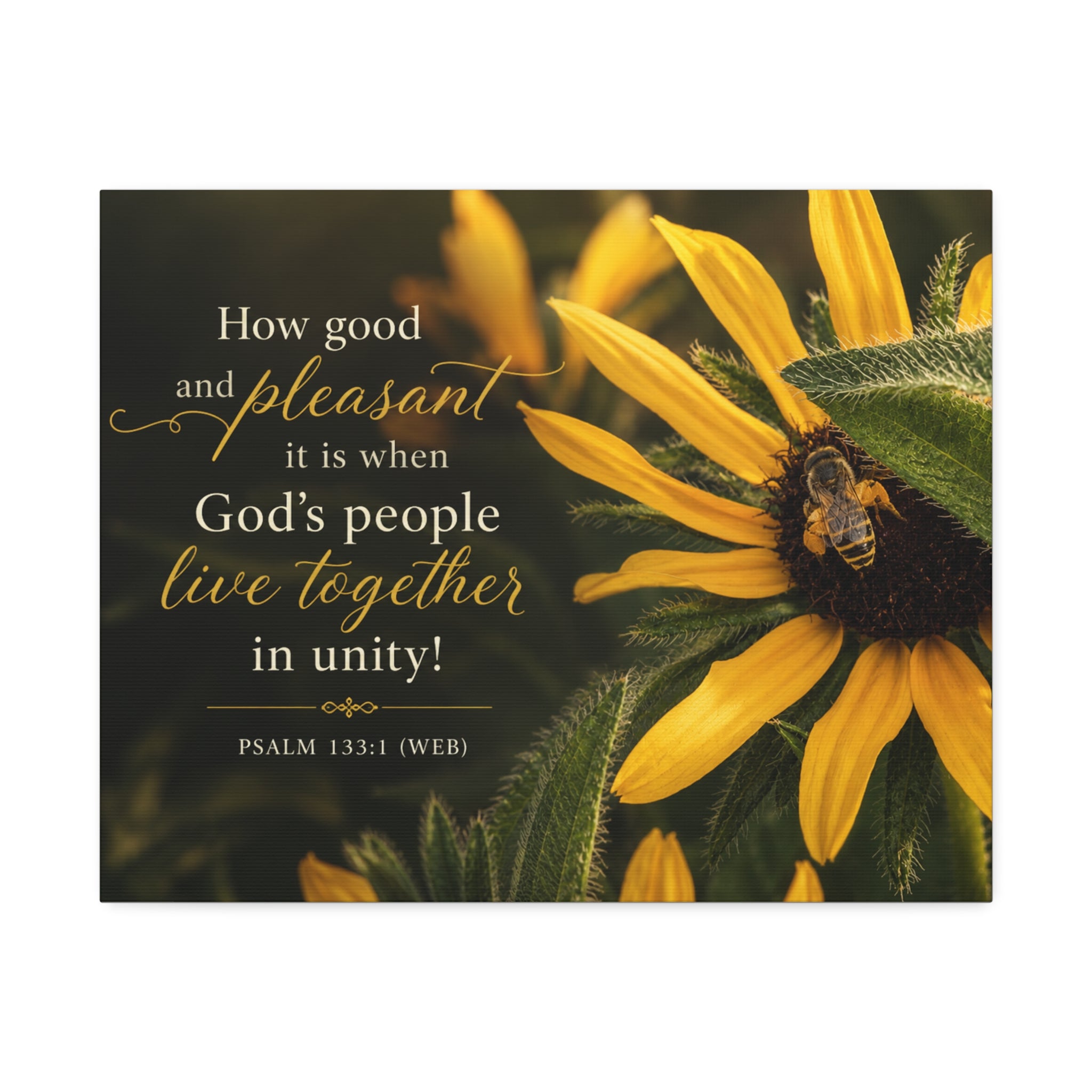 Yellow Bee | Canvas