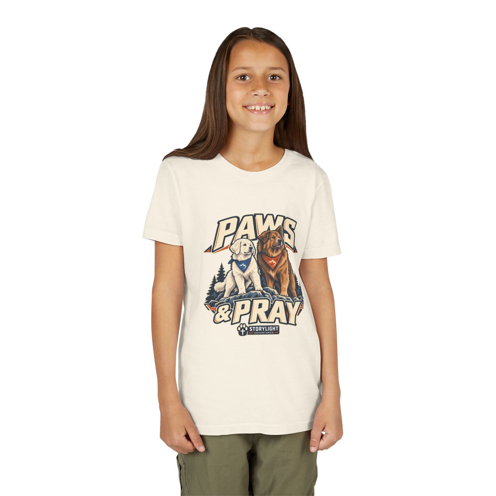 Paws & Pray 2 - Youth T‑Shirt