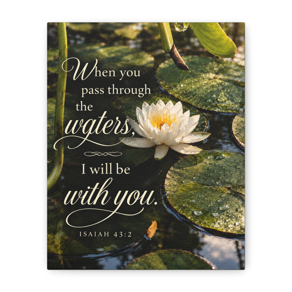 Through the Waters - Canvas