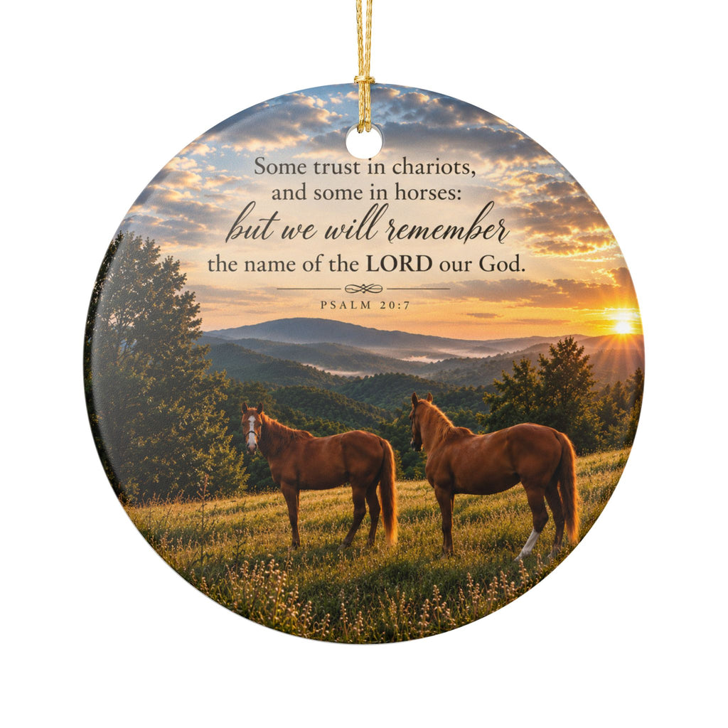 Remember the Name Horses - Ornament