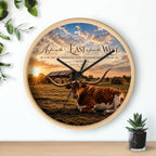 As Far as the East Longhorn - Clock