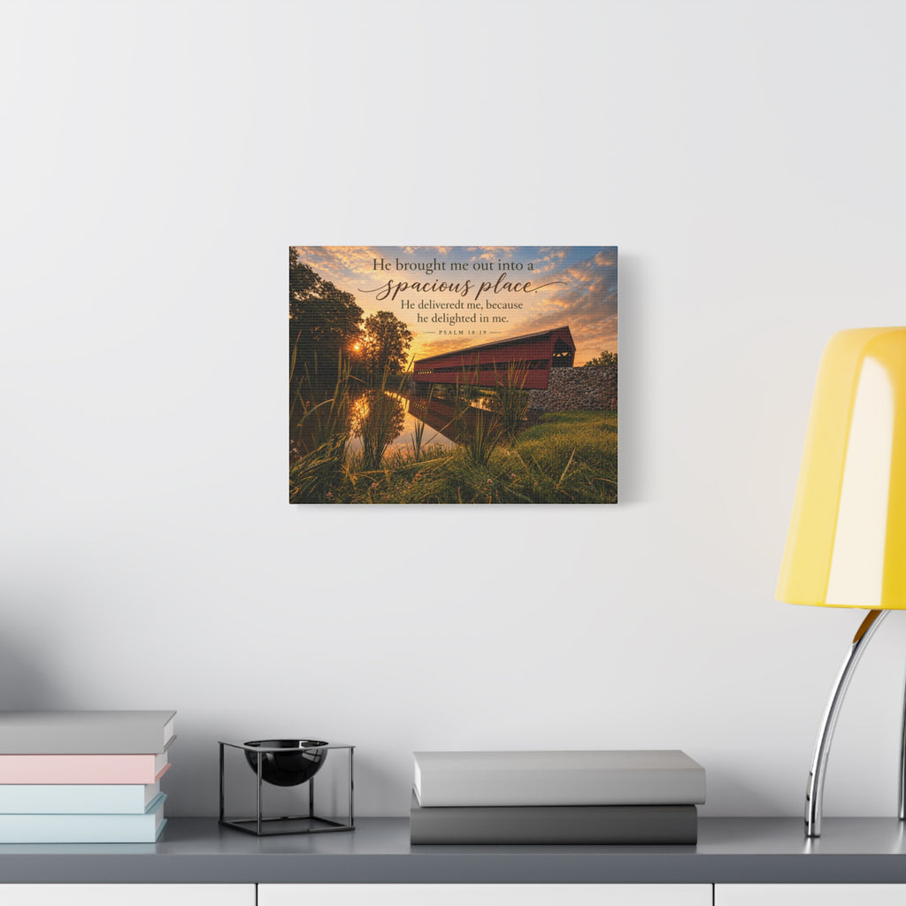 Into a Spacious Place - Canvas