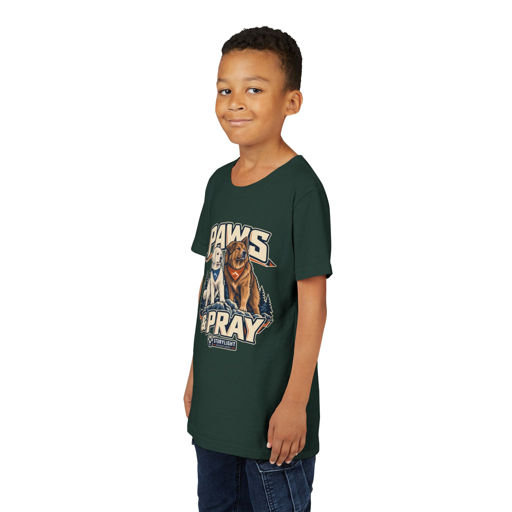 Paws & Pray 2 - Youth T‑Shirt