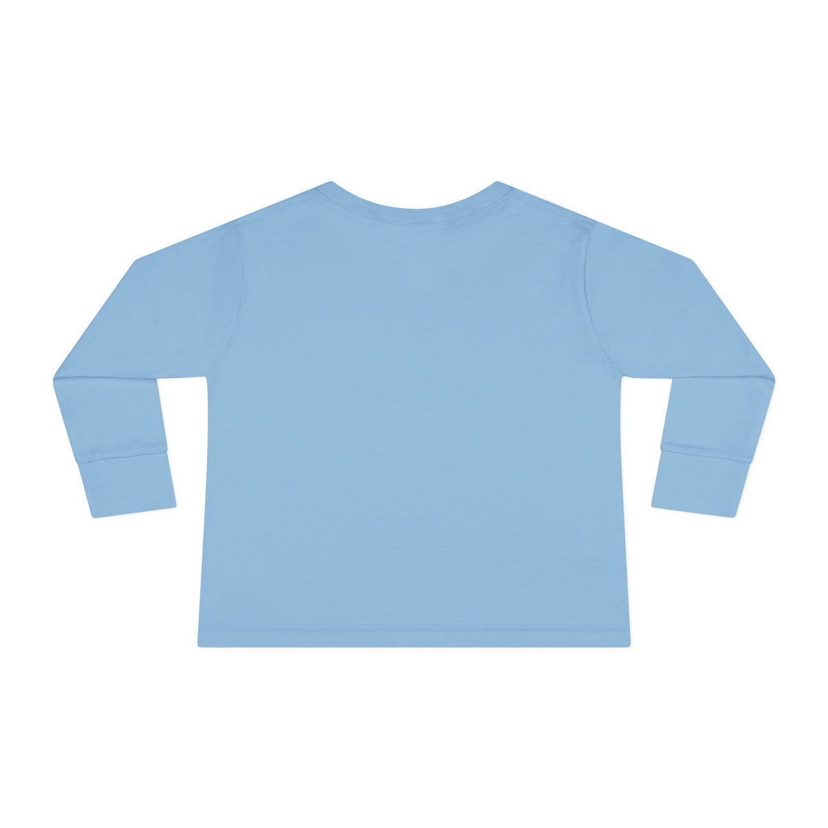 Toddler Long Sleeve Tee — "God Goes With Me" Dino Faith Shirt