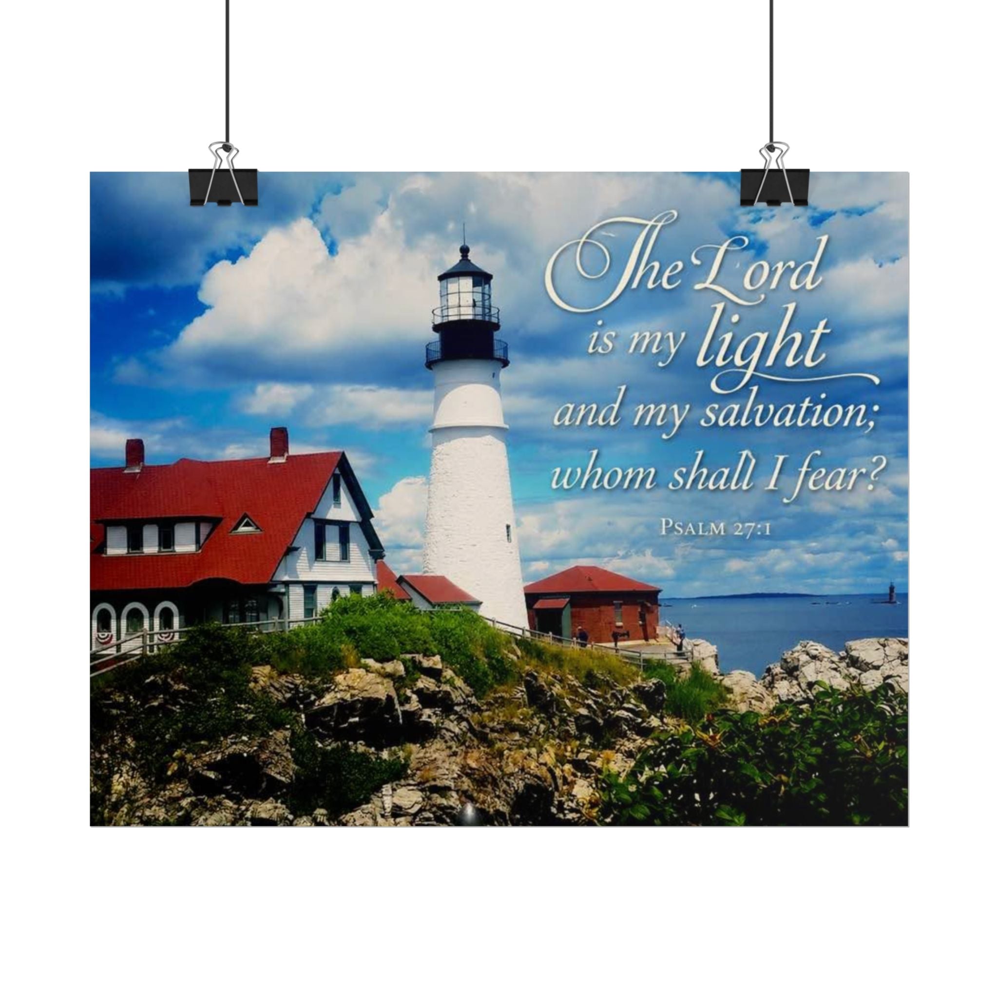 My Light & Salvation Poster
