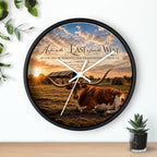 As Far as the East Longhorn - Clock