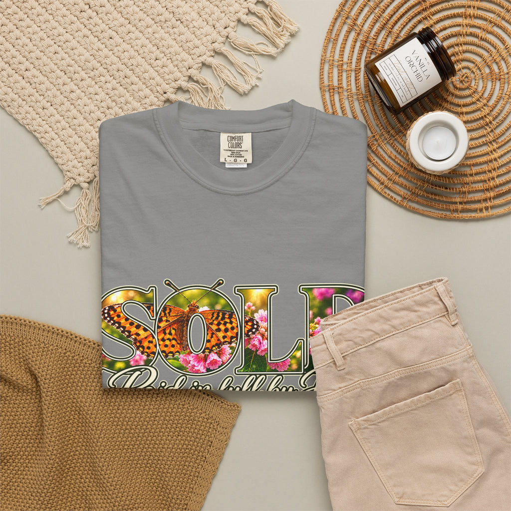 SOLD Consider the Flowers - Shirt