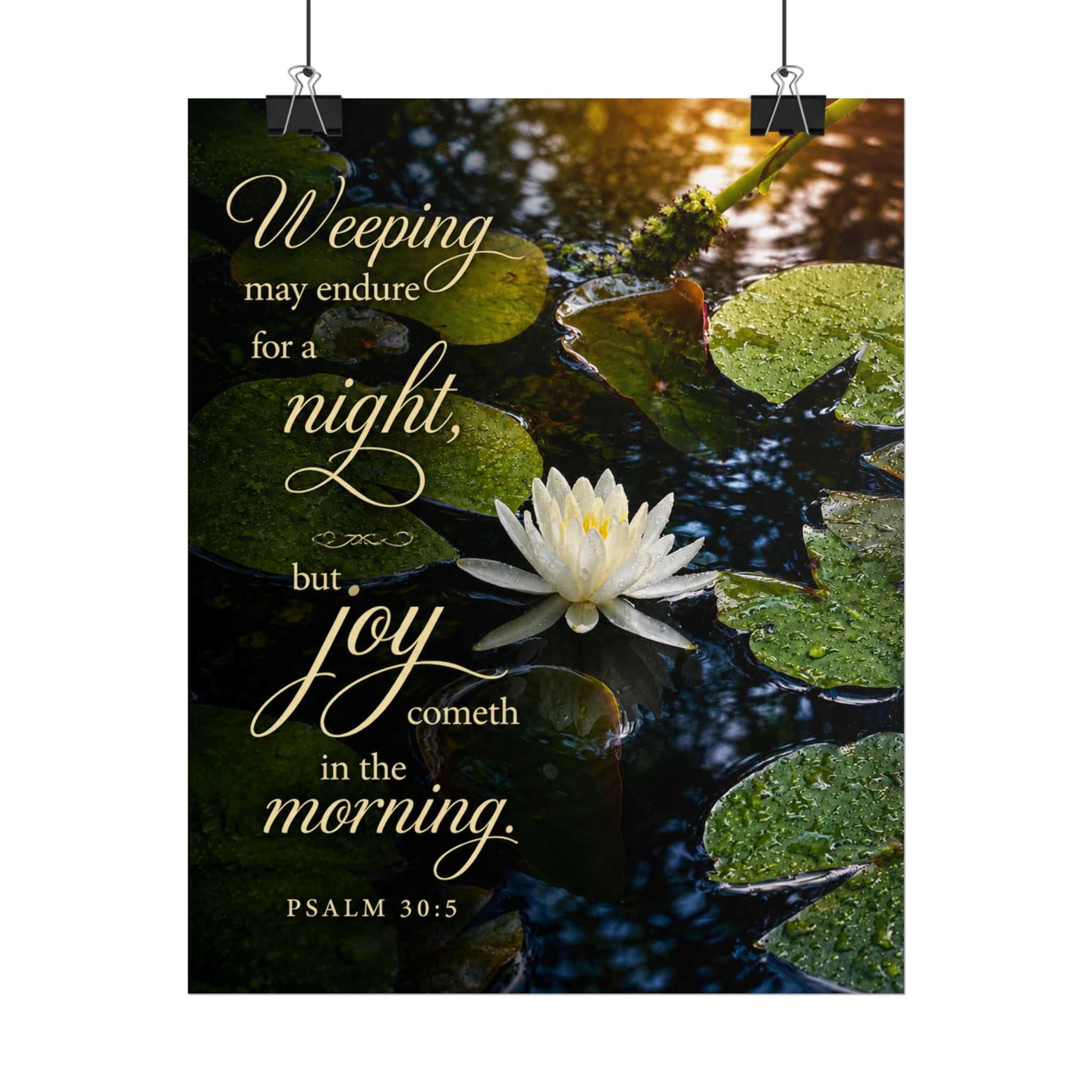 Joy in the Morning Poster