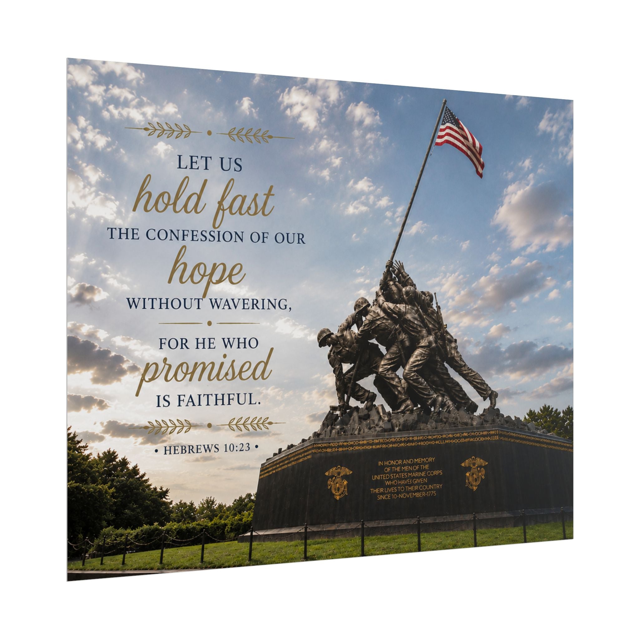 MArine Corp Monument | Poster