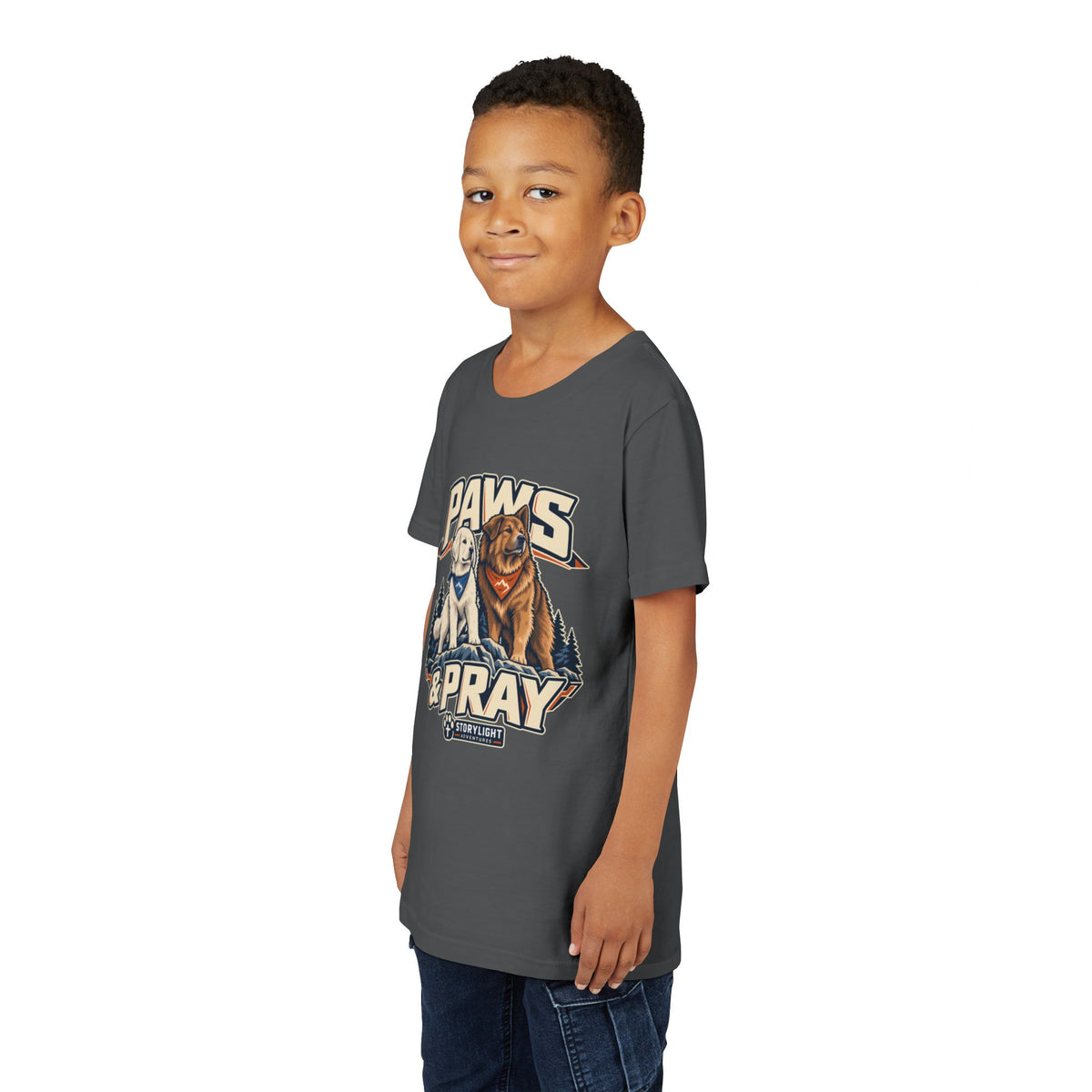 Paws & Pray 2 - Youth T‑Shirt