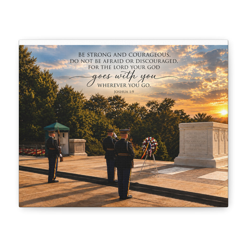 Courage at the Tomb - Canvas