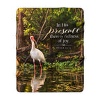 In His Presence Ibis - Blanket