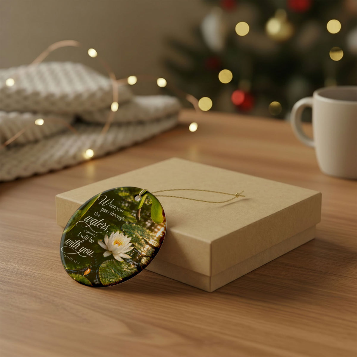 Through the Waters - Ornament