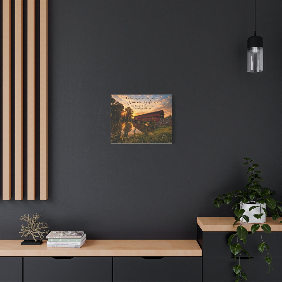 Into a Spacious Place - Canvas