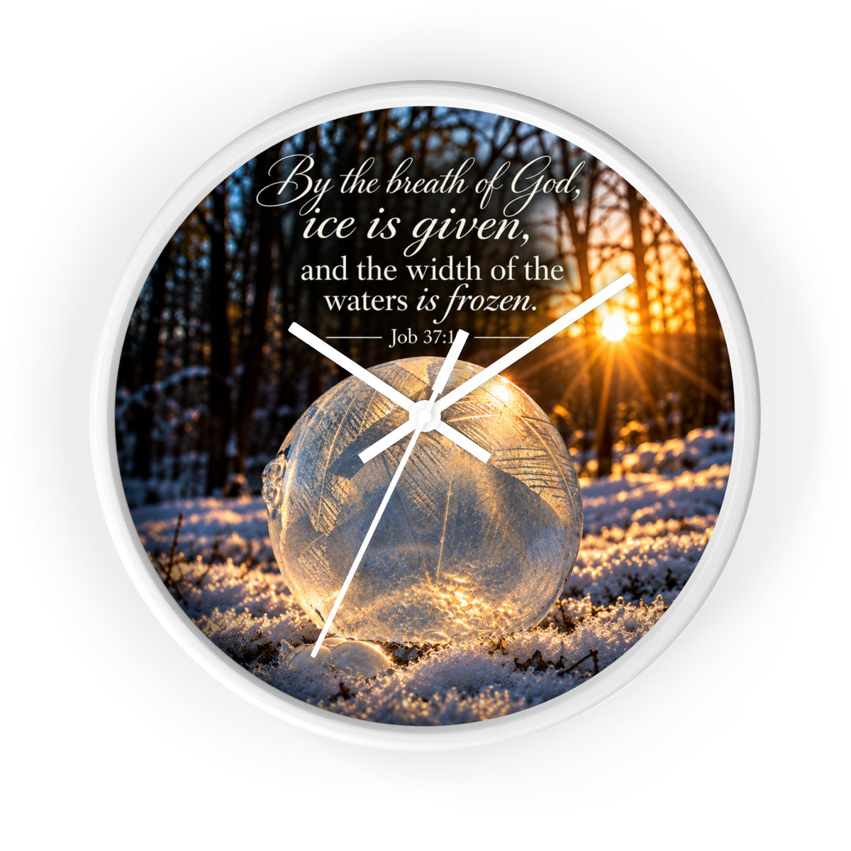 By His Breath - Clock