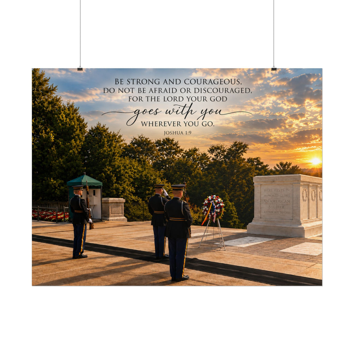 Courage at the Tomb - Poster