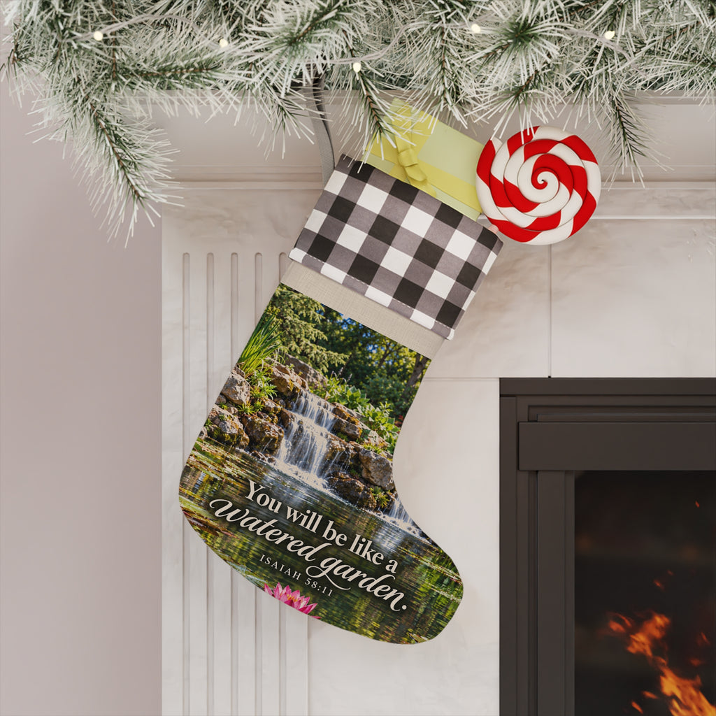 Watered Garden - Christmas Stocking
