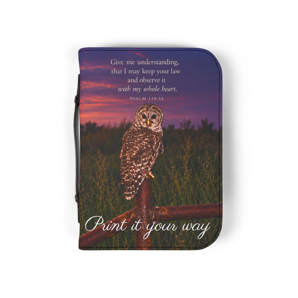 Give Me Understanding - Bible Cover