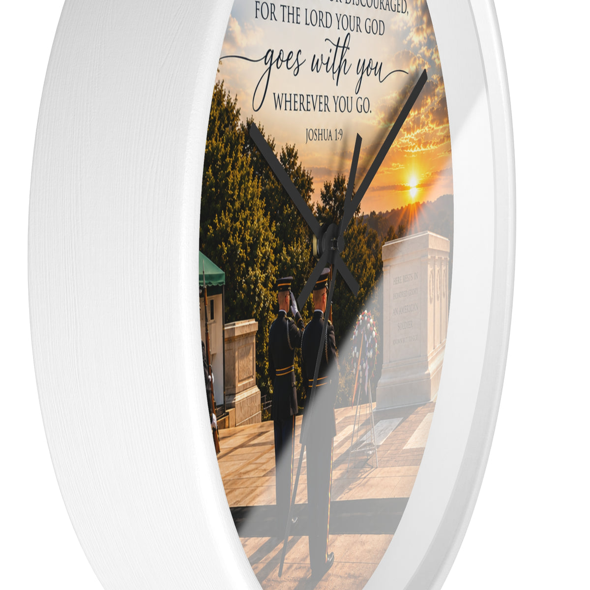 Courage at the Tomb - Clock