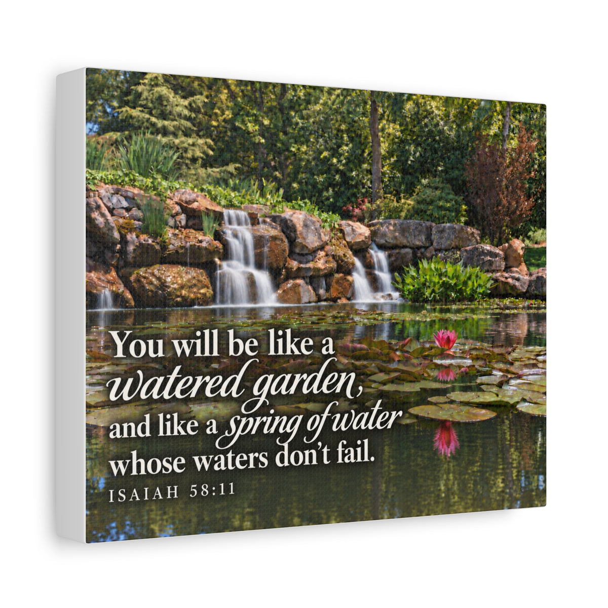 Watered Garden - Canvas