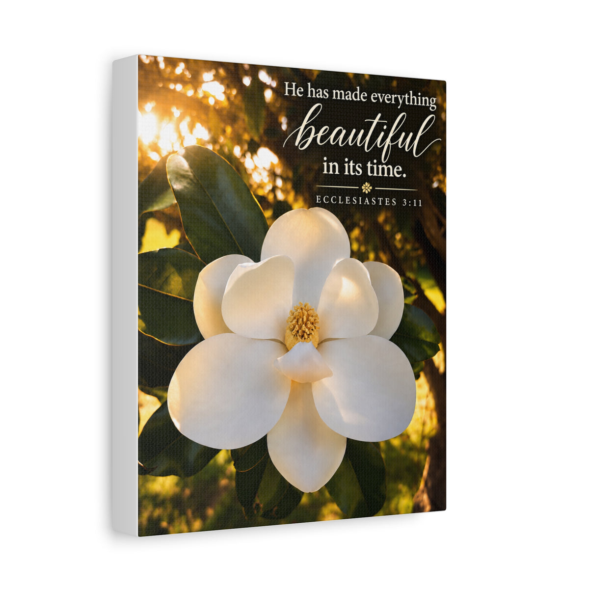 Made Beautiful Magnolia - Canvas