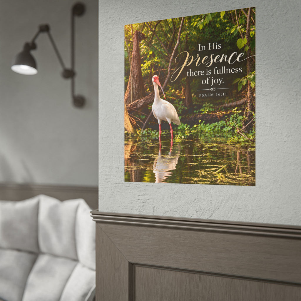In His Presence Ibis - Poster
