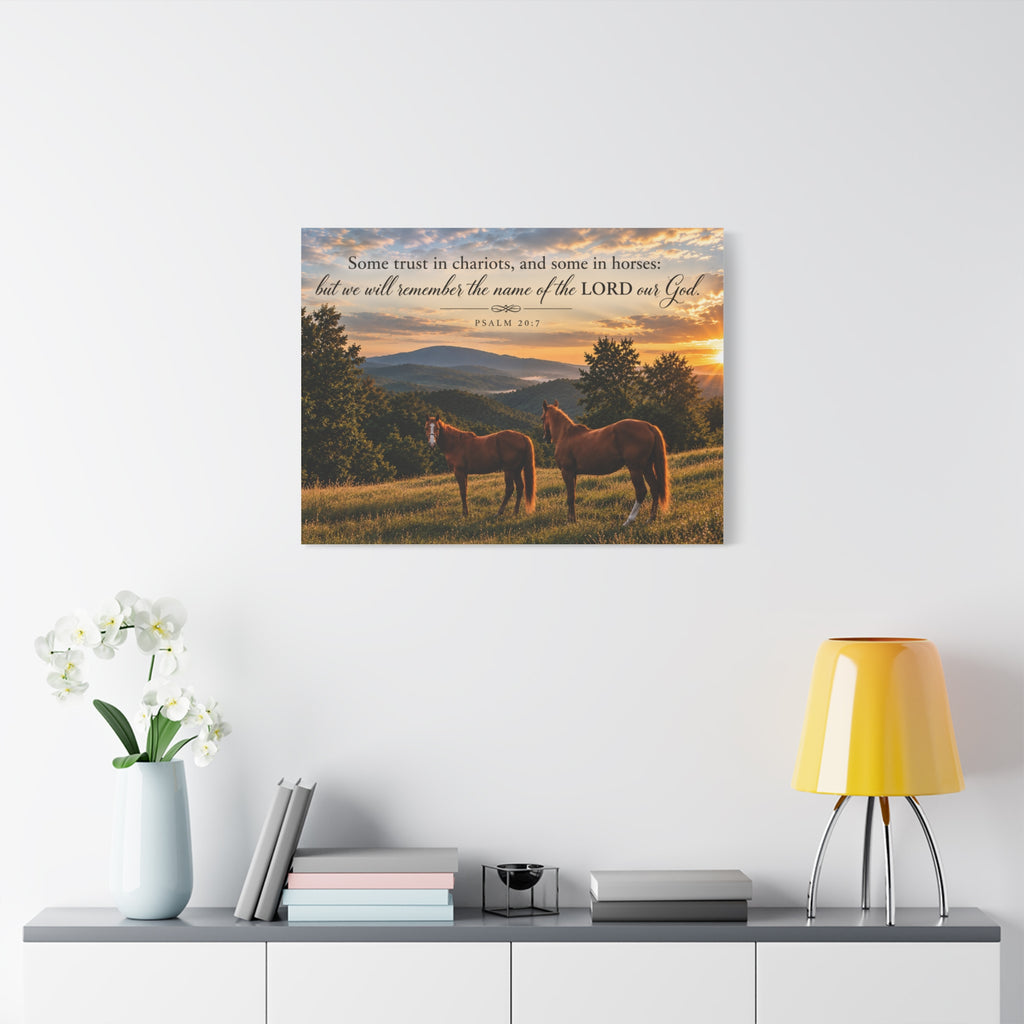 Remember the Name Horses - Canvas