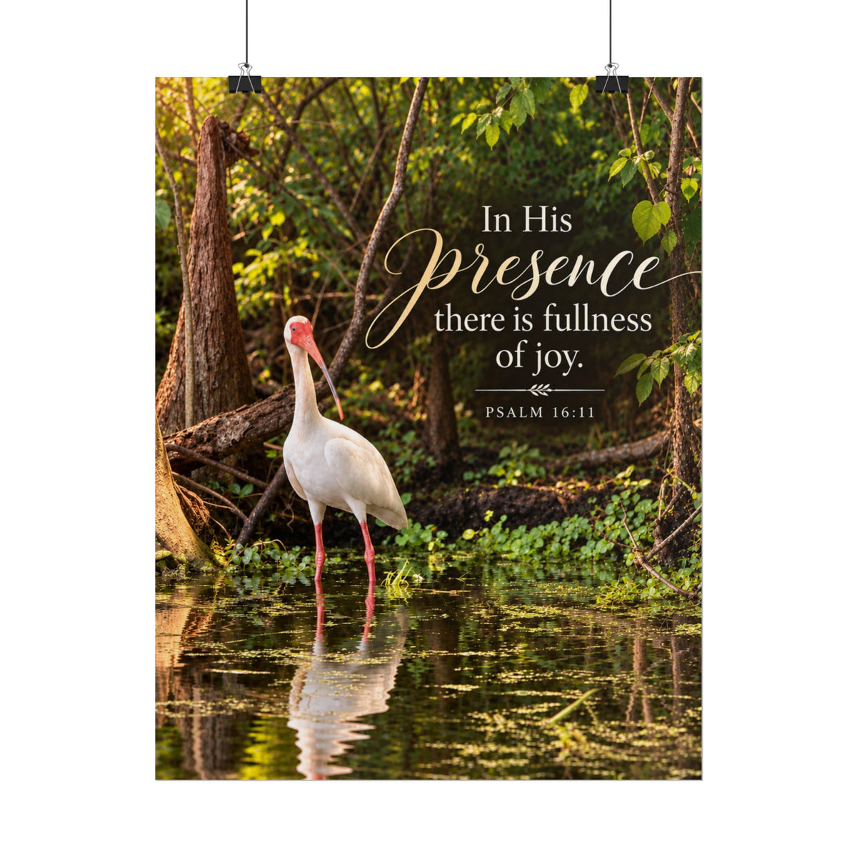 In His Presence Ibis - Poster