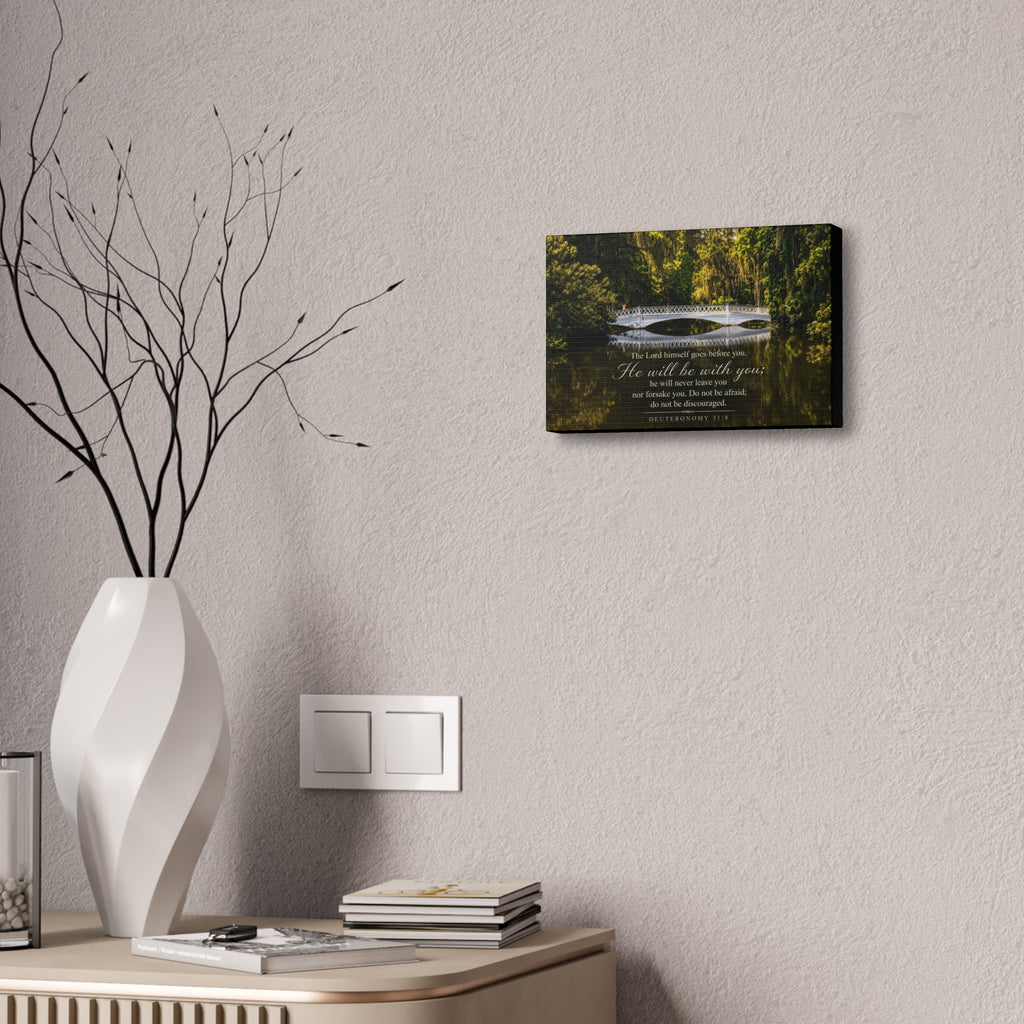 He Will Be With You | Canvas Wall Art