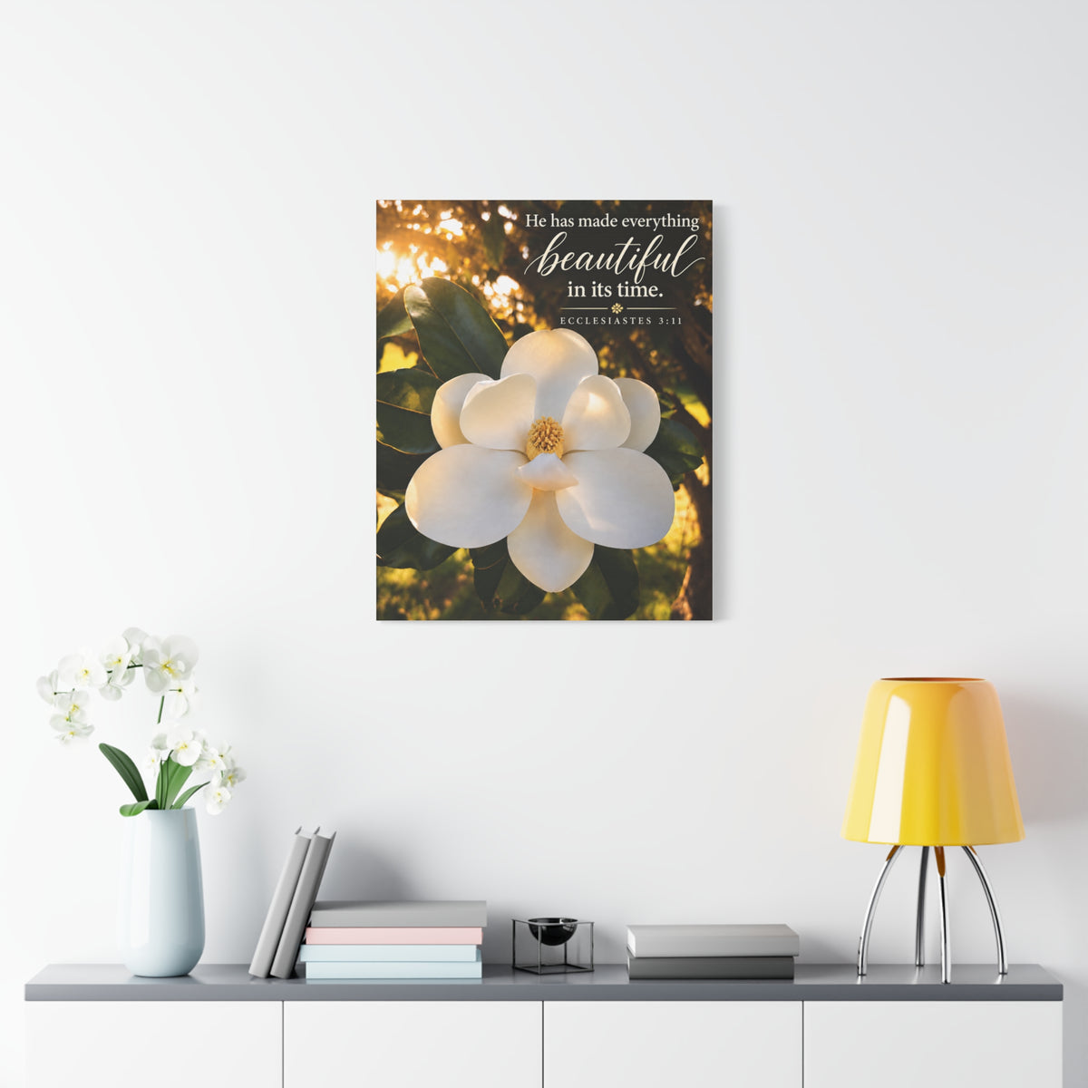 Made Beautiful Magnolia - Canvas