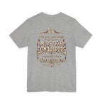 Christian Armor T-Shirt — "More Than Conquerors" Biblical Verse Tee