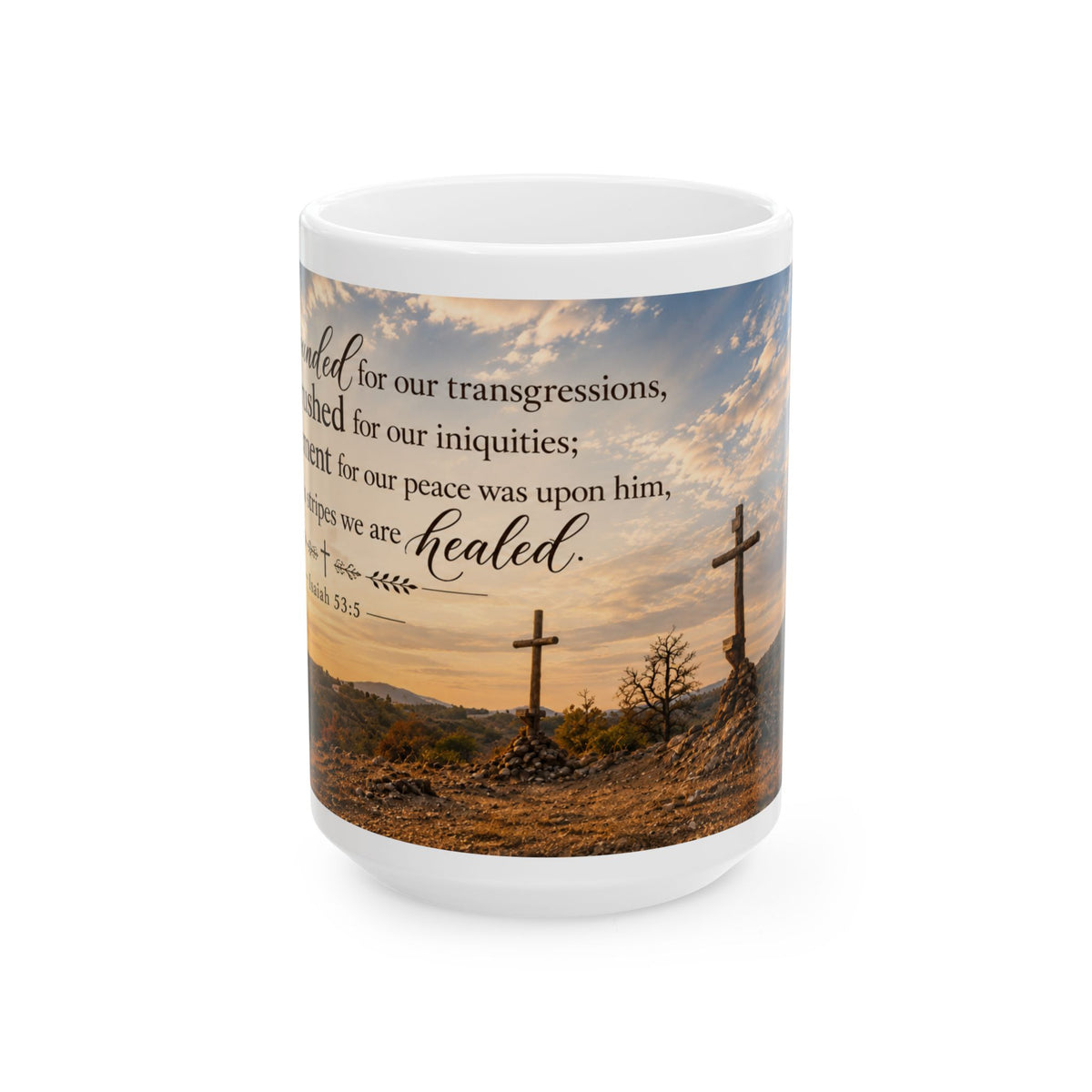 By His Stripes - Mug