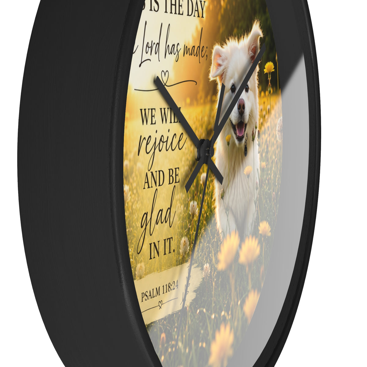 Rejoice Puppy = Clock